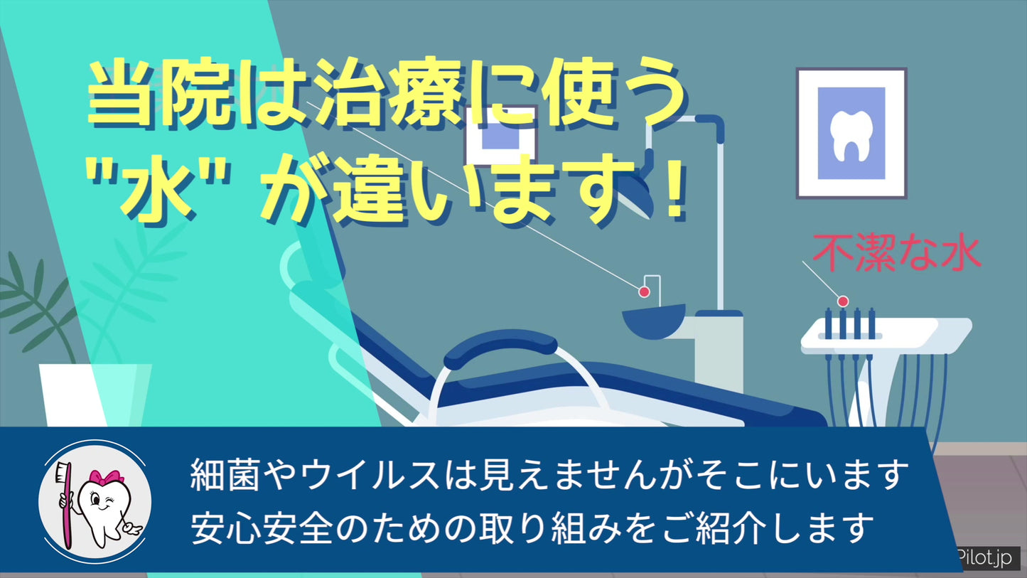 衛生喚起動画（ナレーションあり/BGMあり）